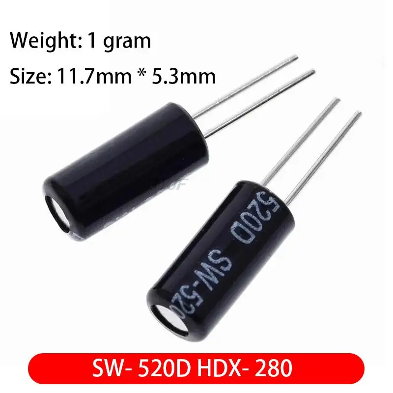 10pcs SW-520D HDX-2801 schütteln schütteln Schalter Kugel schalter Winkelsc halter Neigung schalter – Detail 1