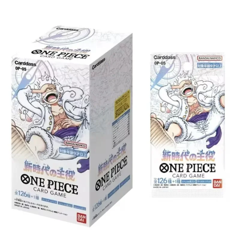 New Originales Bandai One Piece Card New Era Opcg-01-09 Cards Booster Box Japanese Anime TCG Luffy Rare Game Card Collector Gift