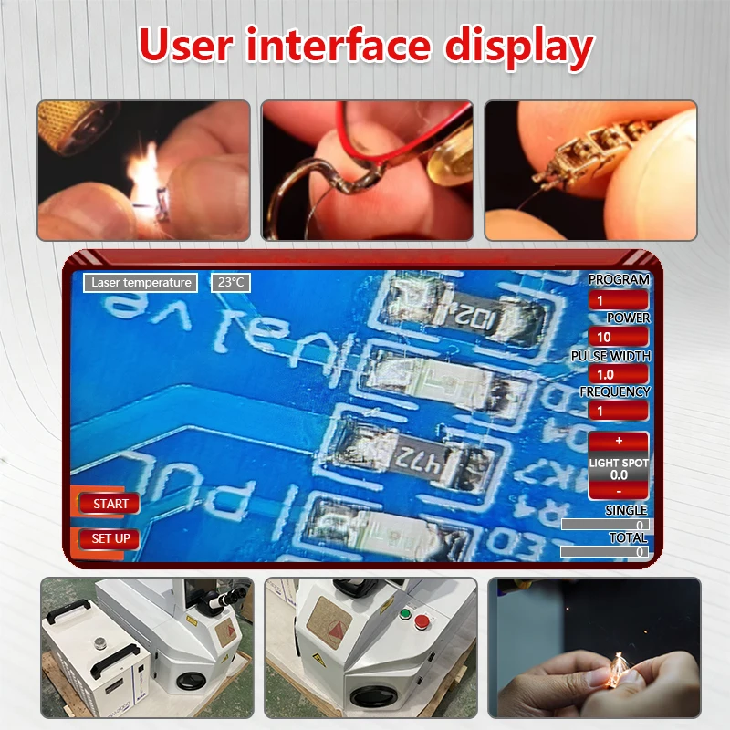 YAG Laser Spot Welder Desktop - đánh giá và giá Industrial Laser Welder
