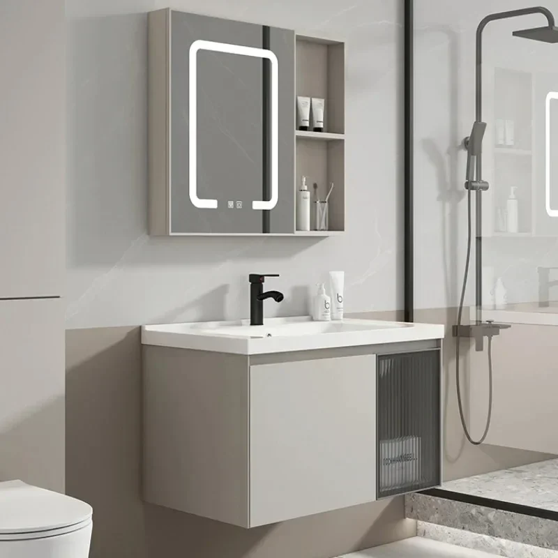 Partitions Drawer Faucet Bathroom Cabinet Unit Vanity Luxury Bathroom Cabinet Stores Lazy Creative Vestidores Room Furniture