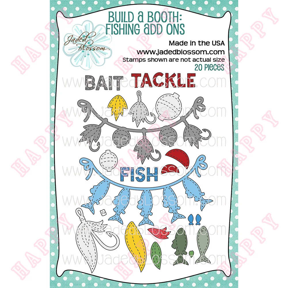 

Metal Cutting Dies Hook Lanyard Fish Accessory Scrapbook Diary Decoration Paper Craft Embossing Template DIY Greet Card Handmade