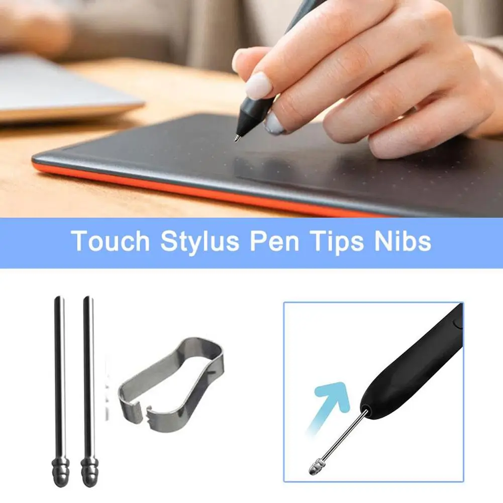 Stylus S Pen Tips Nibs Replacement With Clip Alloy Metal For Z Fold 5 4 Fold5 Fold4 Spen Tips U1t7