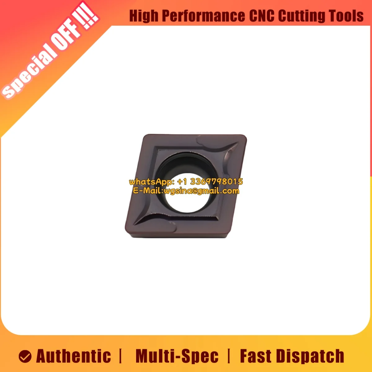 

Оригинальные токарные пластины CCMT CCMT060208 CCMT09T304 CCMT09T308 CCMT120408 CCMT120412-OTR OP1215 OC2125 OC3215