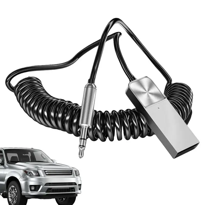 

Wireless Adapter For Car Car Wireless Radio Transmitter Handsfree Calling Music Player Hi-Fi Sound Plug And Play Car Music