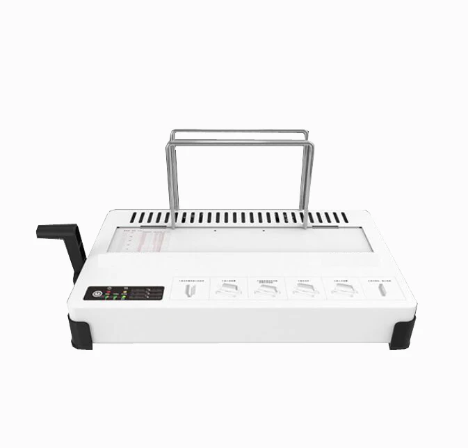 

RD-50 Factory Wholesale Hot Melt Book Binding Machine Thermal Book Cover Binding Machine Financial Office Hot Binding Machine