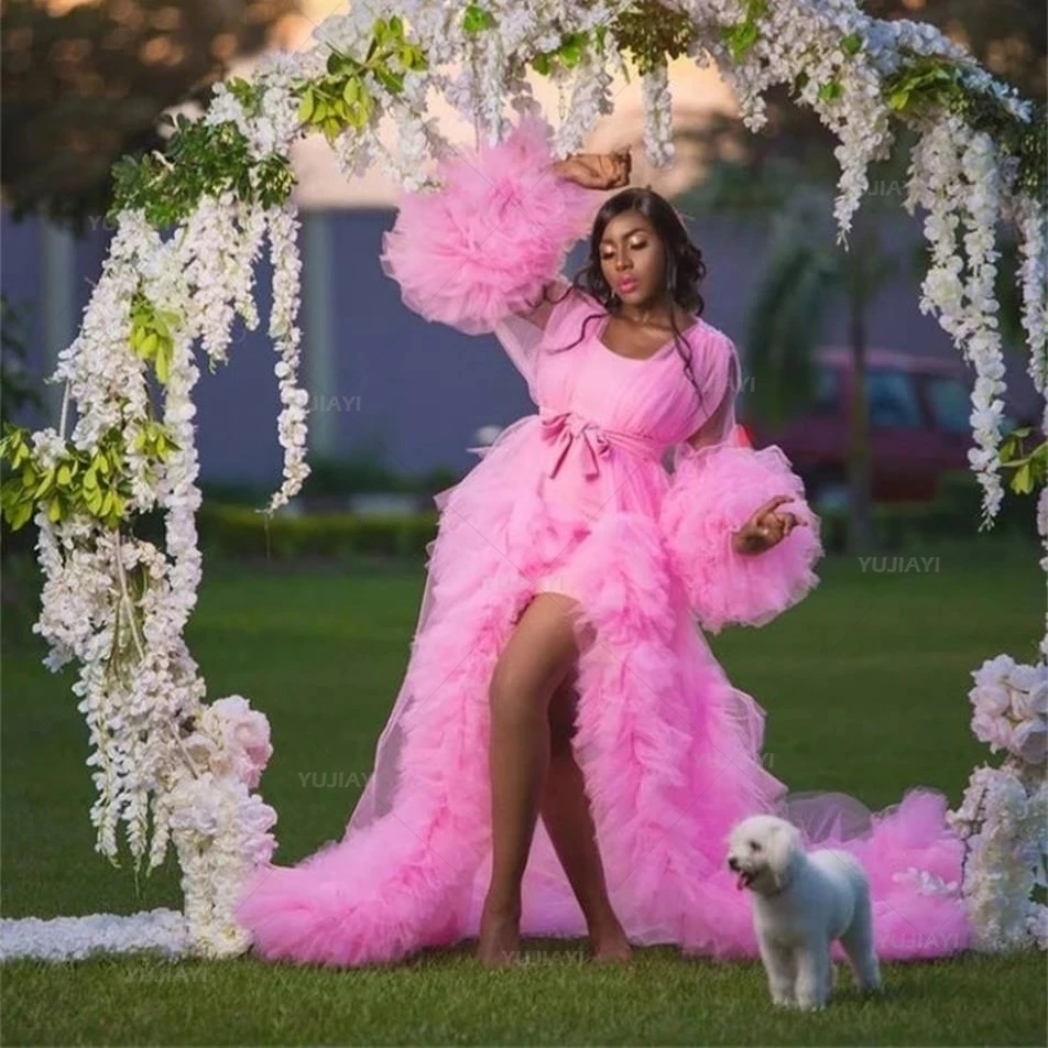 Vestidos de novia para sesión de fotos, vestido de tul hinchado, bata de maternidad, aniversario de boda, lencería de novia, ropa de dormir, fotografía