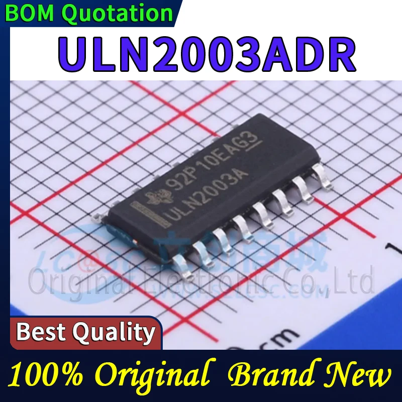 

10 шт. ULN2003ADR В наличии Оригинальные высококачественные