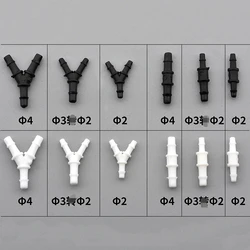 15pcs Eco Solvent Y Shape Ink Tube UV Connector For Large Format Y Ink Tube White Connector Printer Machine