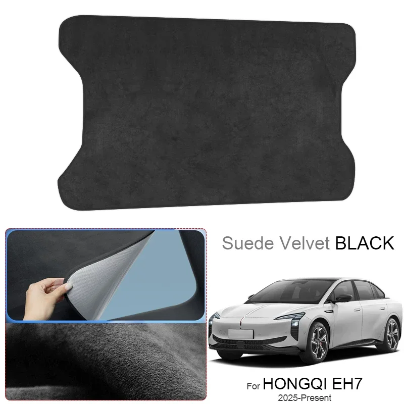 

Car Suede Fabric Anti-uv Electrostatic Adsorption Sunroof Sunshade Auto Heat Insulation Skylight For HONGQI EH7 2025-Present