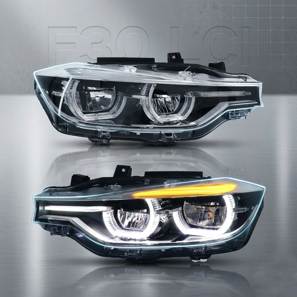 26 Style High Quality 12V 6000K LED Headlight For 3 Series F30 F35 2013-2018 Car Front Light Upgrade New Condition Lamp