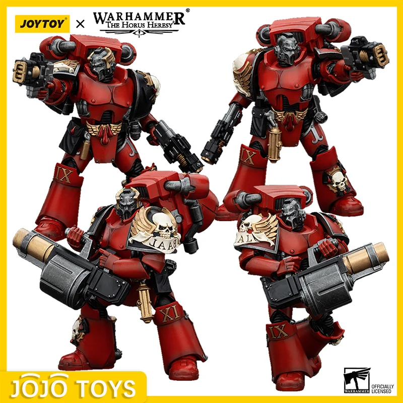 [Pre Sale] Action Figure 1/18 JOYTOY Warhammer The Horus Heresy Blood Angels Angel's Tears Squad Arch Erelim Anime Model Toys