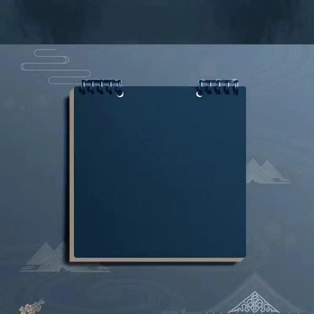 Note Pads Loose-leaf Notebook Removable Delicate Grid Writing Paper Thick Waterproof Shell Square Notebook Students Writing