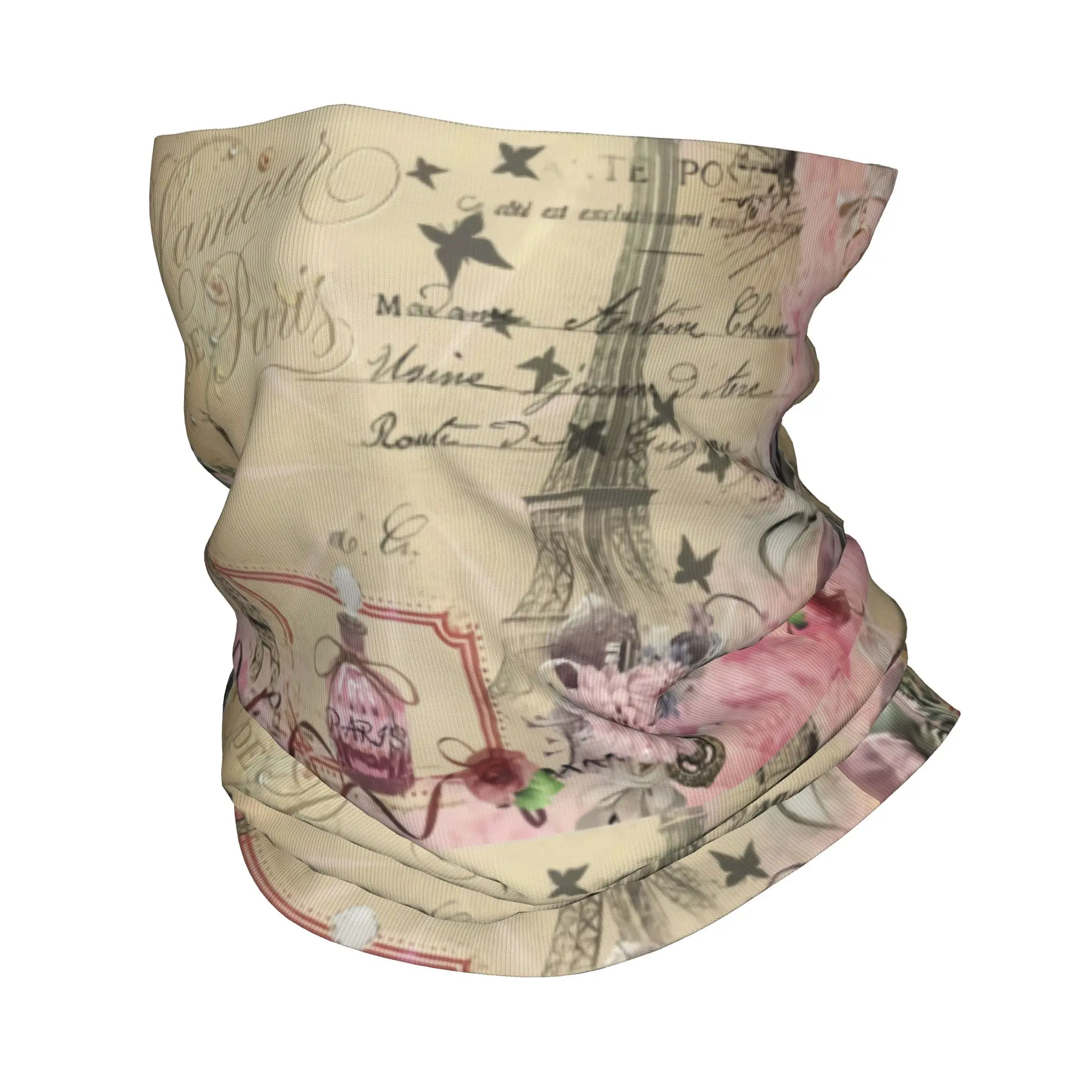 

Бандана на заказ, Франция, Париж, Эйфелева башня, гетры для пеших прогулок, бега, женщин и мужчин, шарф, повязка на голову, теплая повязка на голову