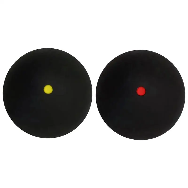 

Rubber Squash Balls Rubber Sports Competition Squash Ball Single Yellow Dot Portable Squash Equipment Racket Balls For Easy