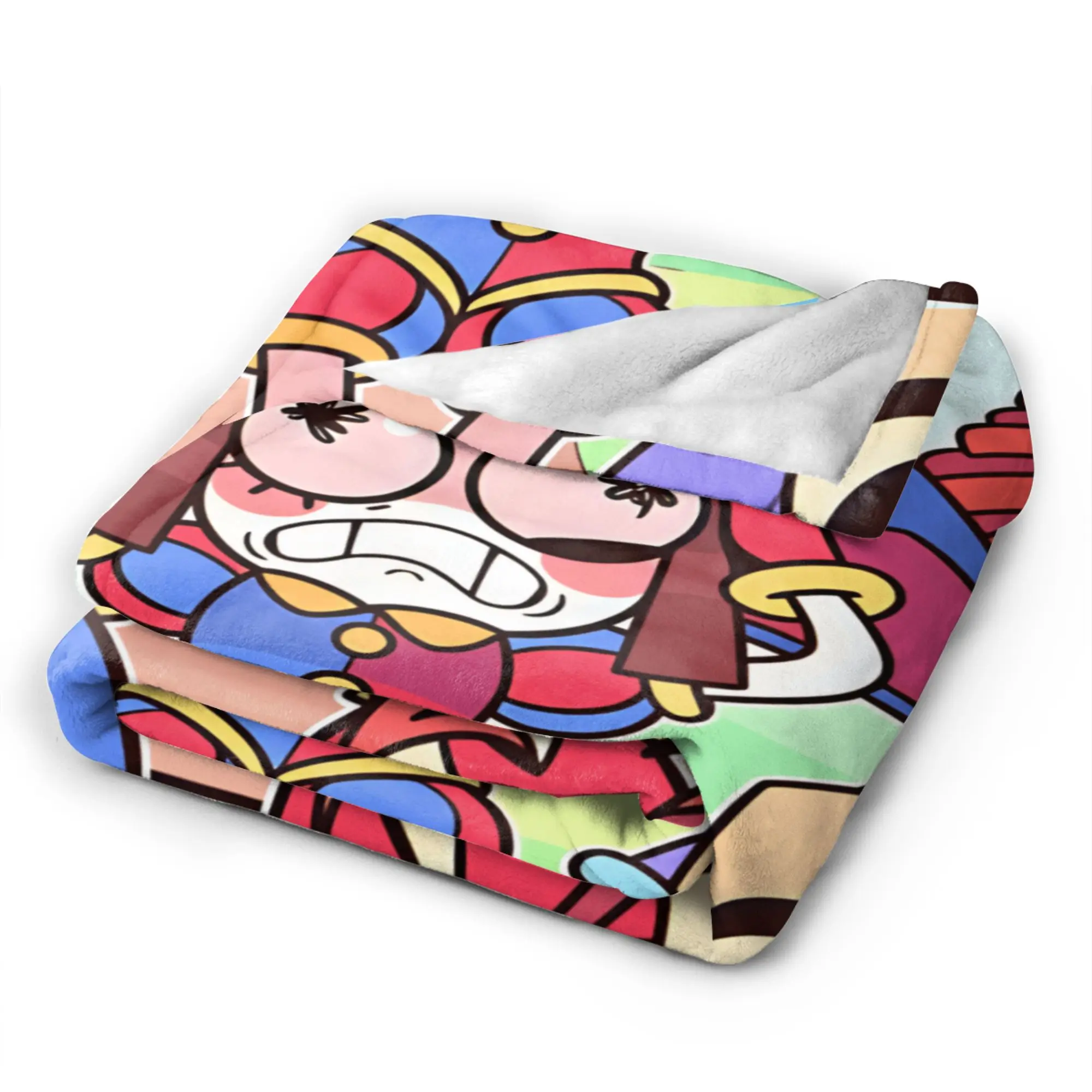 A-Amazing D-Digital C-Circus T-TADC Blanket Quality Super Soft  Throw Blanket Spring Picnic Chair Sofa Bed Casual Bedspread