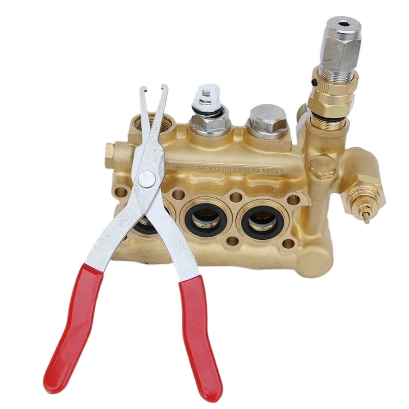 Car washing machine maintenance tool water intake copper sleeve pressure regulator base removal pliers stainless steel wrench