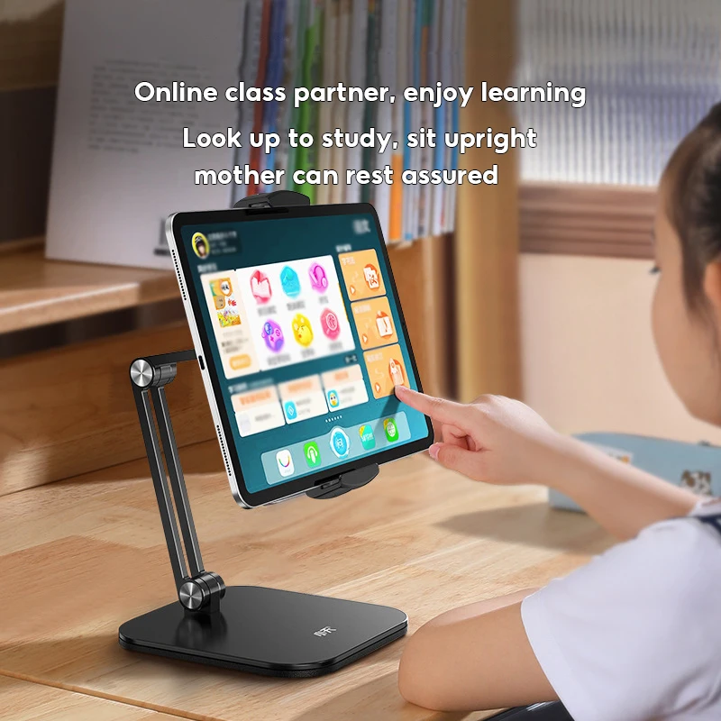 MoZhao Table Stand Desktop iPad Support Frame Learning Painting Shelf Metal Mobile Phone Holder Lifting Multi-function Bracket