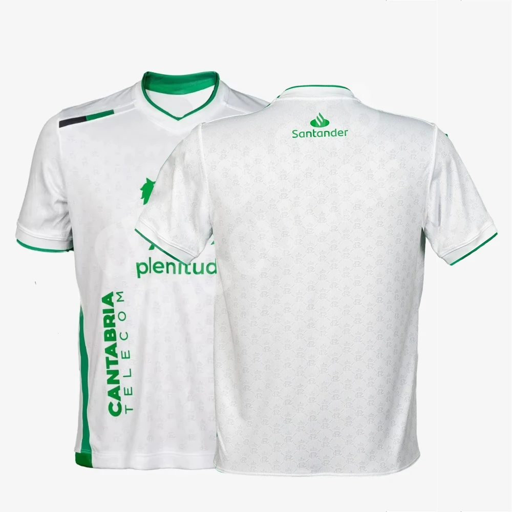 حار 25-26 سباق دي سانتاندر المنزل بعيدا جيرسي تي شيرت ثلاثية الأبعاد مطبوعة الرياضة سريعة الجافة تي شيرت مناسبة للبالغين الأطفال بلايز