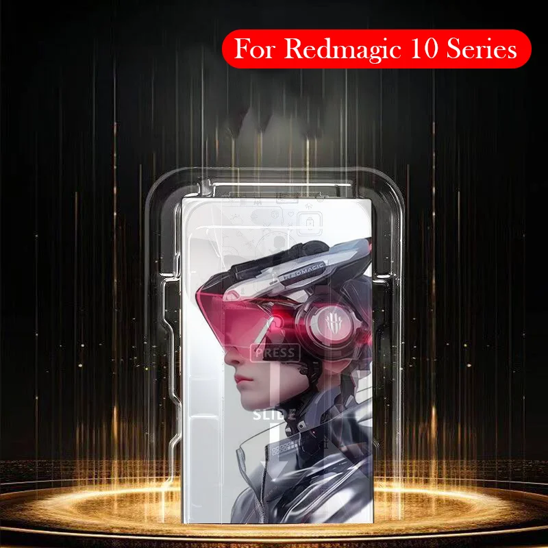 

2PC Tempered Glass For ZTE Nubia Redmagic 10 10S Pro Plus Dust-free Installation Film Screen Protector for NUBIA 10 PRO PRO+