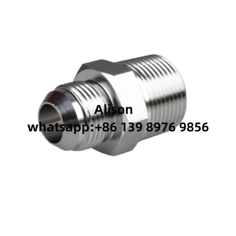 Adattatore dritto per raccordo di transizione in acciaio inossidabile 316 da 10 pezzi 1jn-08 1jn-04-02 1jn-06-04