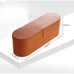 2025 New Model Suitable for Dyson Leffen Hair Dryer Storage Gift Box Leather Travel Storage Bag Organizer Box