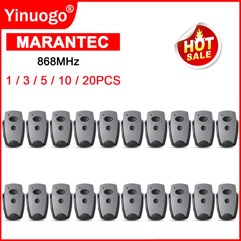 Imagem -01 - Marantec-duplicadora de Controle Remoto da Porta da Garagem Controle Remoto do Portão Clone 868mhz 302 304 382 384 313 321 323 868 868.3mhz marantec duplicadora de controle remoto da porta da garagem controle remoto do portao clone 868mhz 302 304 382 384 313 321 323 868 8683mhz 01