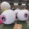 걸이식 거대한 팽창식 안구 대형 LED 아이 볼 모델, 밀폐 PVC 고스트 아이 비치 볼, 할로윈 장식 4