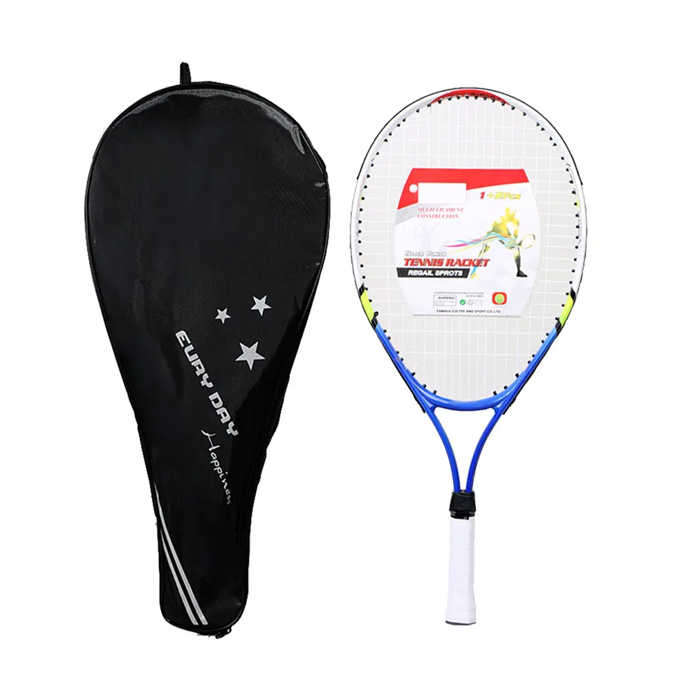 

Parent Sports Game Racket Set Alloy Built Tennis Racket for Teens Outdoor Fun Activity Equipment