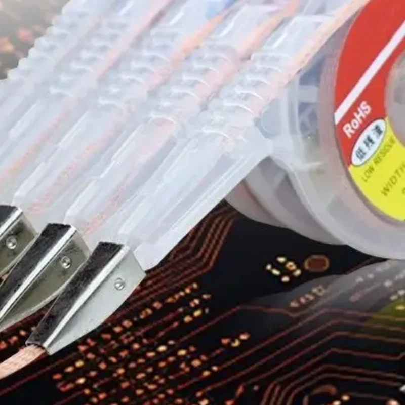 جديلة ديسولديرينغ قوية 1.5/2.0/2.5/3.0/3.5 مللي متر عرض 3 متر طول شفط القصدير لحام مزيل الفتيل سلك بغا أداة إصلاح لحام #1