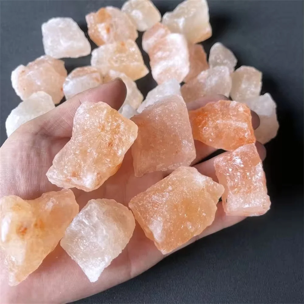 Natural Himalayan salt Coarse/Red pink Salt Massage Stone Raw Pink Rock Salt Block