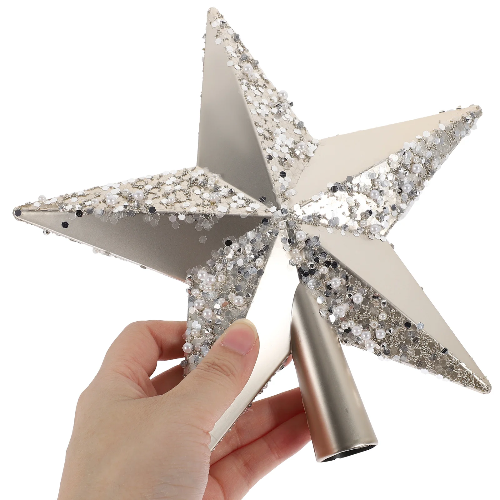 

Christmas Decoration Topper Star Tree Topper Star Xmas Decoration Festive Home Decor Holiday Party Ornament Tree