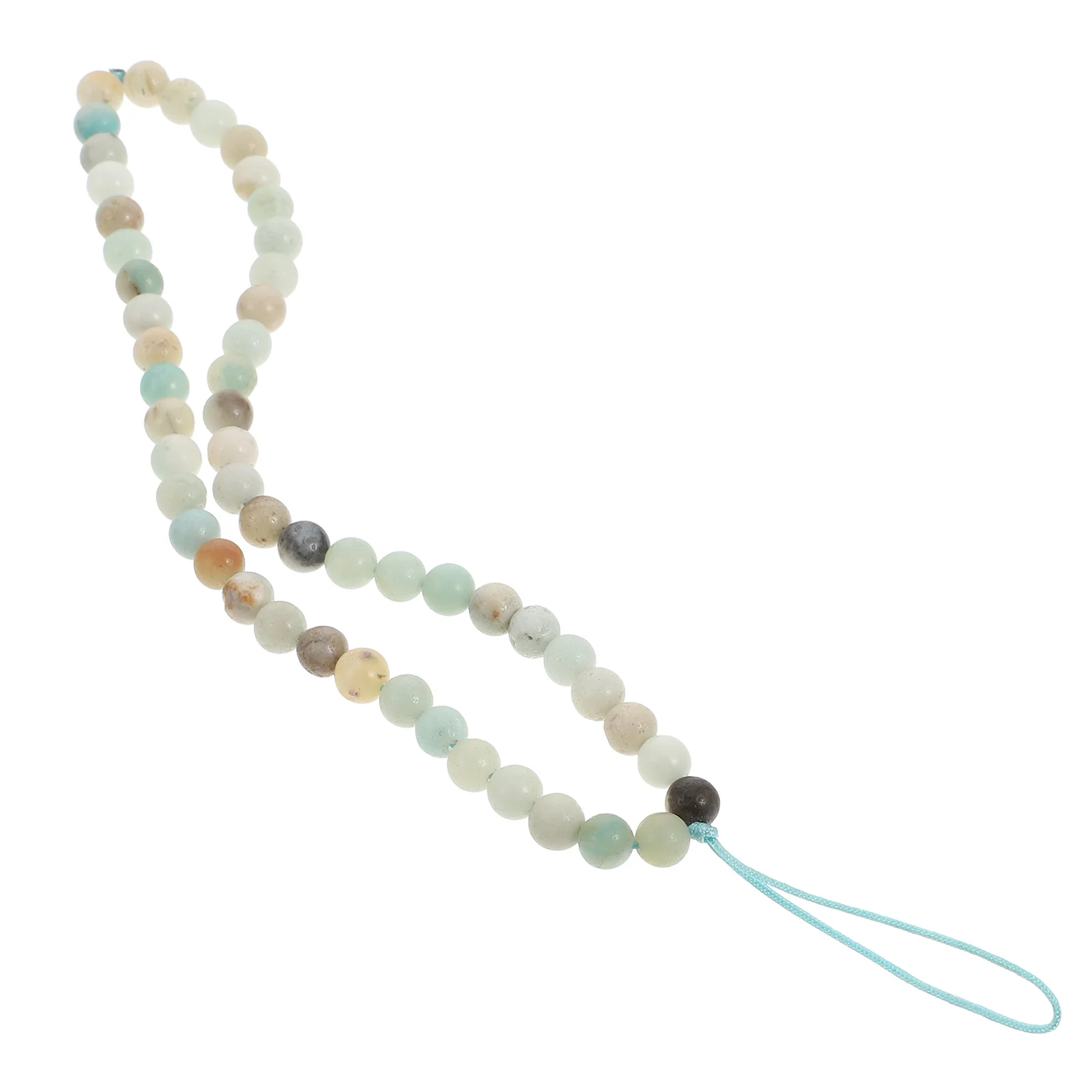 

Stone Mobile Phone Lanyard Wrist Strap Smartphone Rope for Camera Intelligent Natural Wood Beads Beaded Chain Birthday Gift