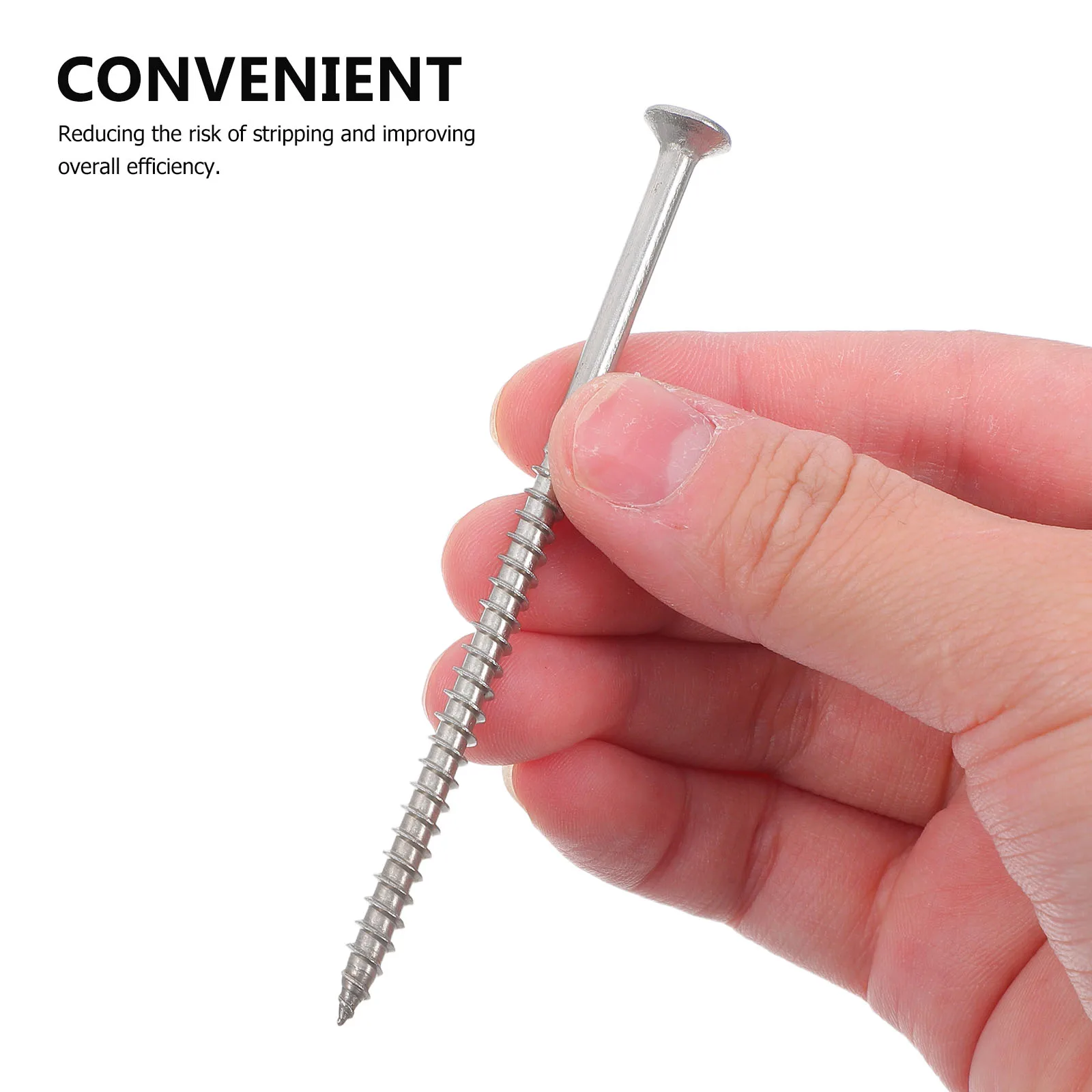 

25Pcs Stainless Steel Self Tapping Screws Half Thread Countersunk Head for Wall Panels Wood Metal Home Renovation Hardware