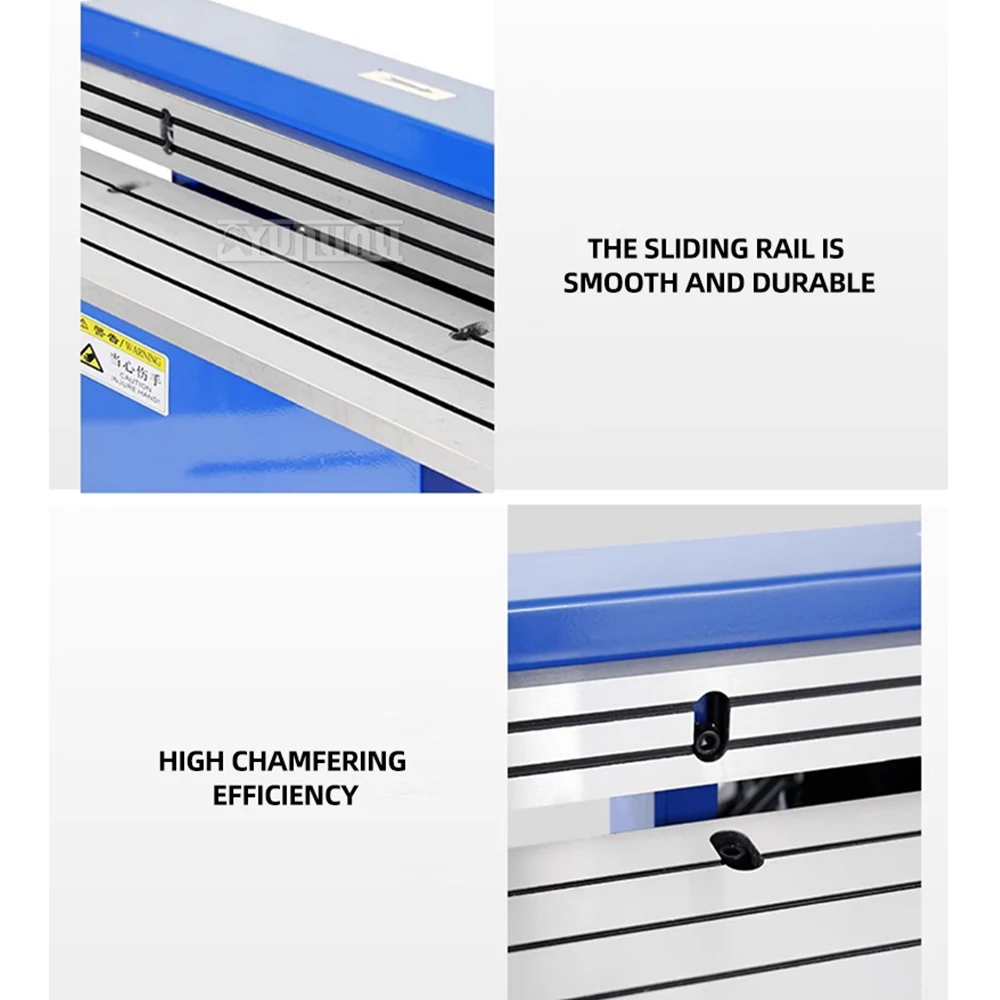 Compound Grinding Wheel Straight Edge, 45 Degree Mold Small Right Angle GrinderMulti-Function Bench Chamfering Machine