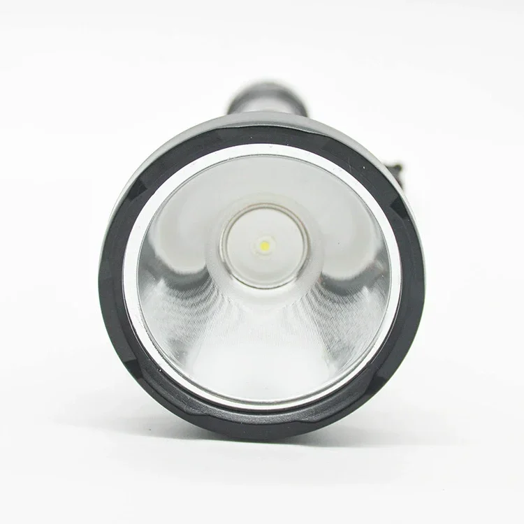 ضوء قوي مصباح ليد جيب ABS USB شحن البطارية عرض كبير طويل المدى المنزل في الهواء الطلق مصباح يدوي