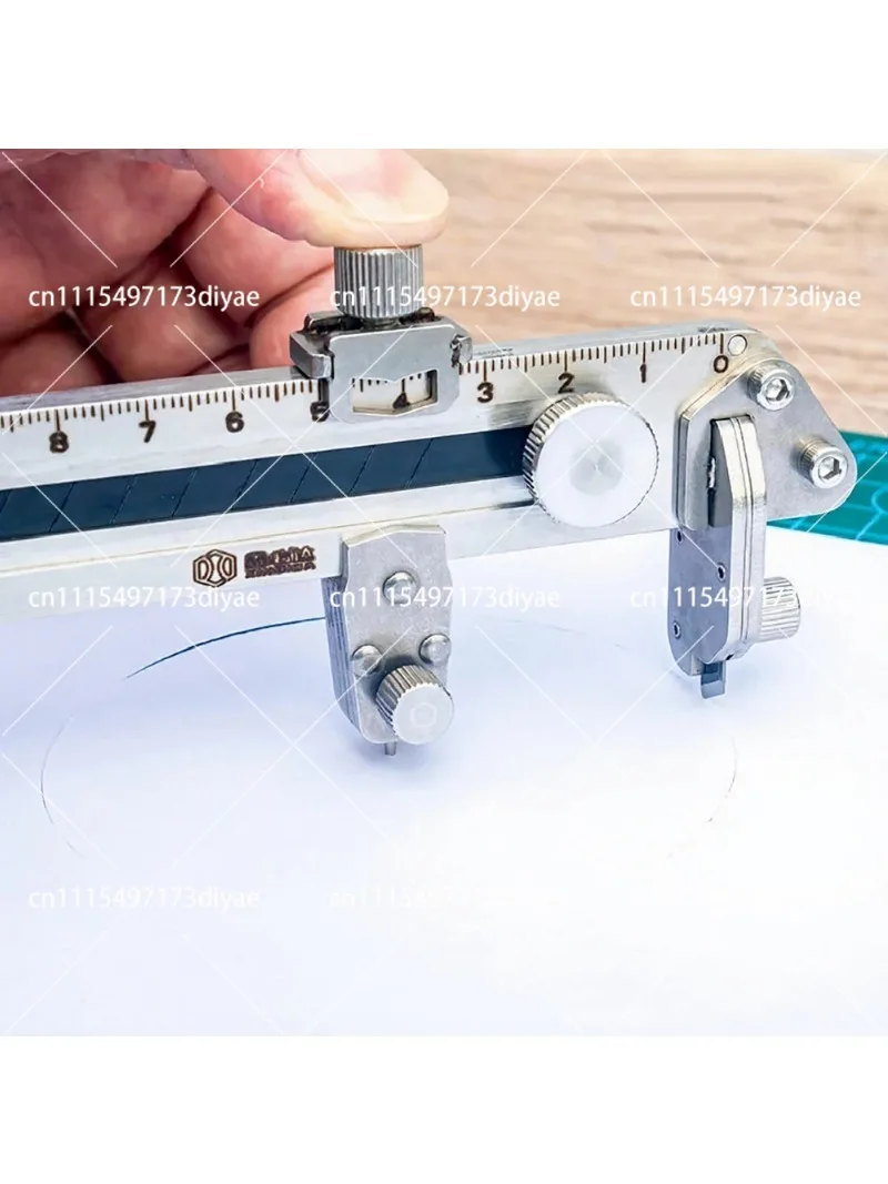 Integrated Ceiling Aluminum Honeycomb Gypsum Board Hole Opener Portable Manual Hole Positioning Compass Cutter Knife