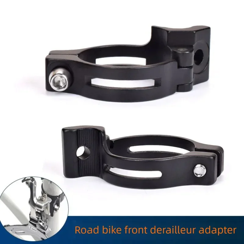 

Bicycle Front Derailleur Clamp Adapter 31.8/34.9mm Direct Mount to Clamp Convert Cycling Bike Parts Aluminum Alloy Road MTB
