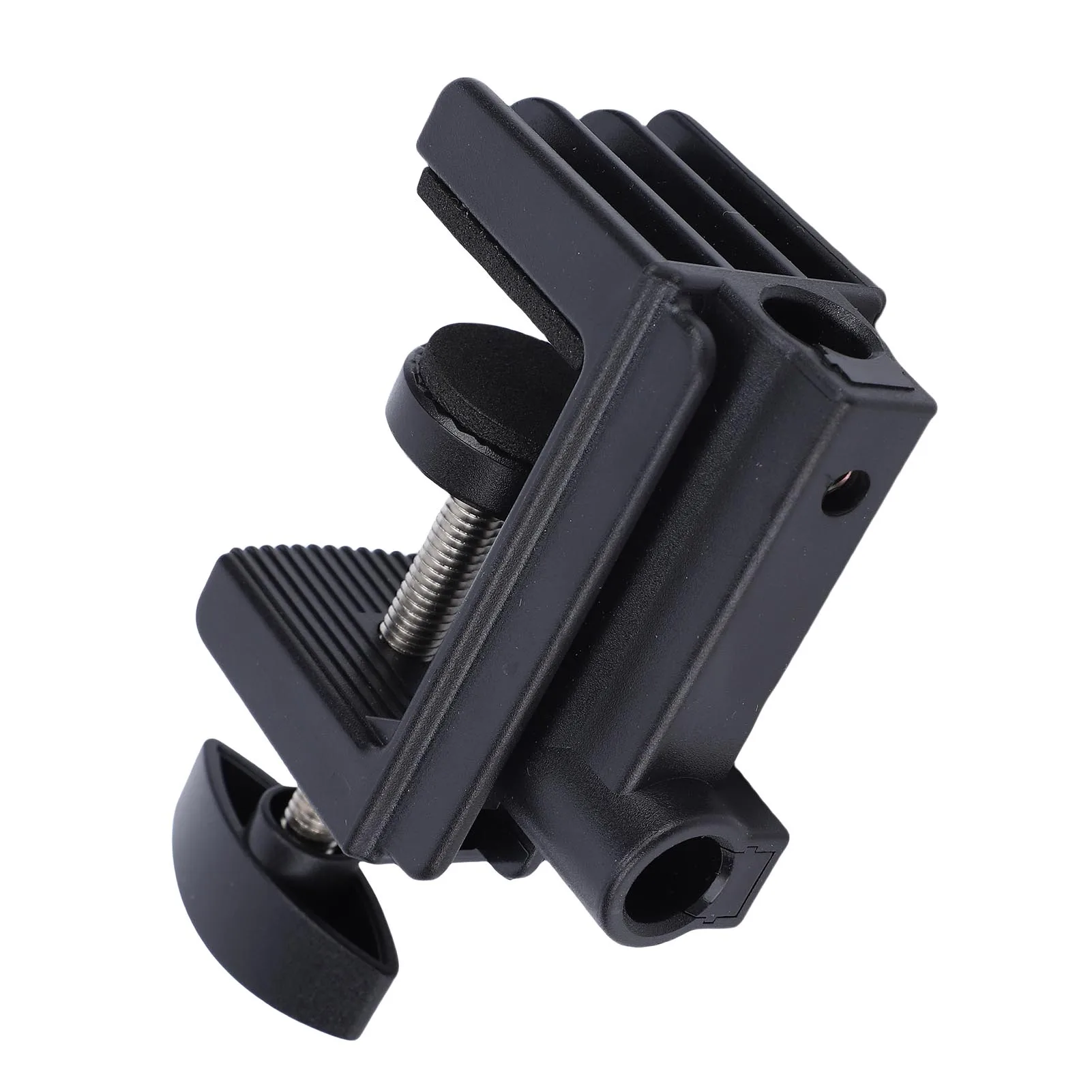Desk Clamp 4cm Clamping 1.2cm and 1/4in Hole ABS Aluminum Alloy Cantilever Bracket Table Mount Clamp for Watching Video Live Str