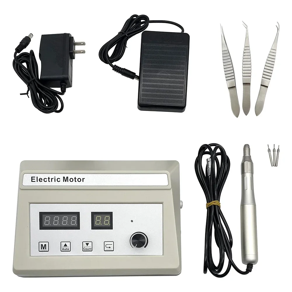 Hair Follicle Extractor Hair Transplant Motor With Punch And Forceps Instrument