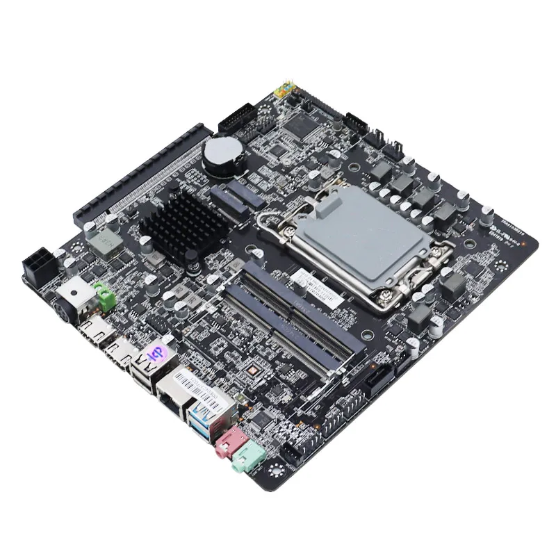 Imagem -03 - Zillion-mini Itx Motherboard H610 Pro Lga 1700 Dual Channel Ddr4 Suporte Core i3 i5 Cpu i7 Slot para Placas Gráficas Discretas Novo