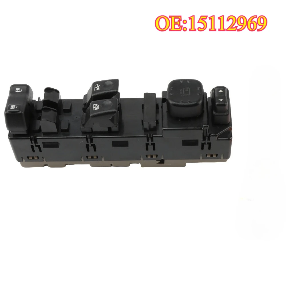 

High quality new for 15112969 15883322 front left drive side power window switch for Chevrolet Silverado GMC