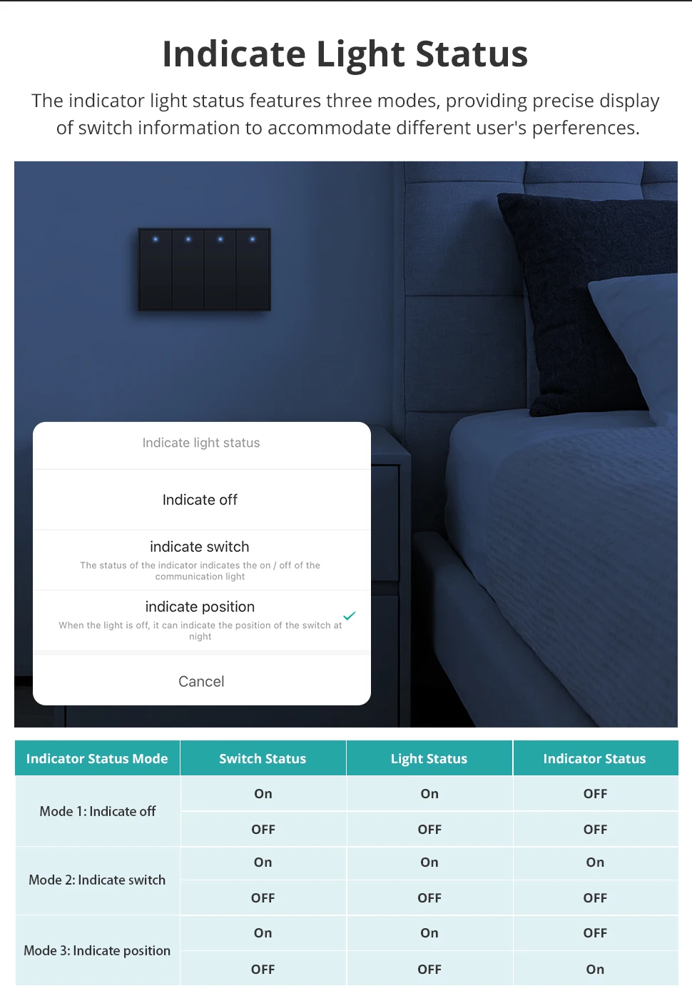 Zemismart Zigbee Push-Wandlichtschalter, kompatibel mit Tuya, Alexa, Google Home und SmartThings über Hub, 1, 2, 3, 4-fach, Neutralleiter erforderlich – Detail 23