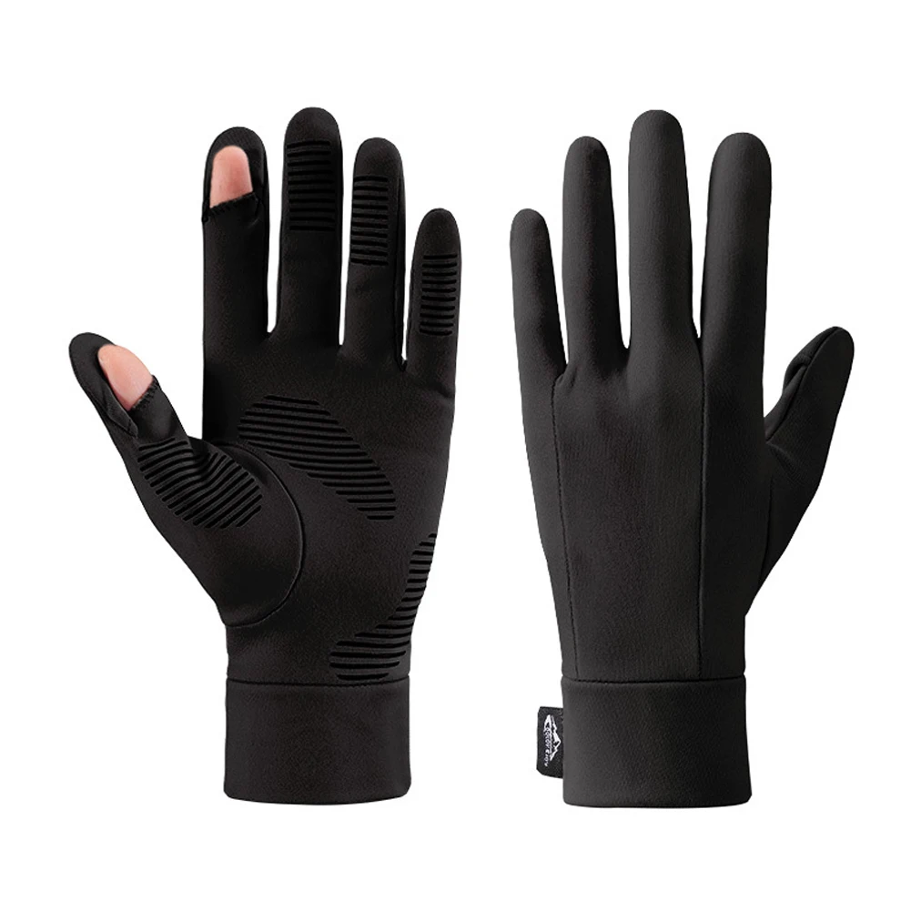 2022 Winter Outdoor Ski Inner Liner Gloves Windproof Thermal Walking Cycling Gloves Non-slip Touch Screen Warm Motorcycle Glove