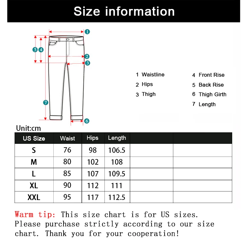 بنطال جينز رجالي عصري مكدس فضفاض للفصول الأربعة على طراز روك العالمي من قماش الدنيم بمقاسات كبيرة أوروبية وأمريكية #6