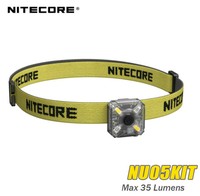 NITECORE NU05 KIT NU06 LE 4 high-performance Military LED Headlamp USB Rechargeable Light Outdoor Headlight Signal Lamp