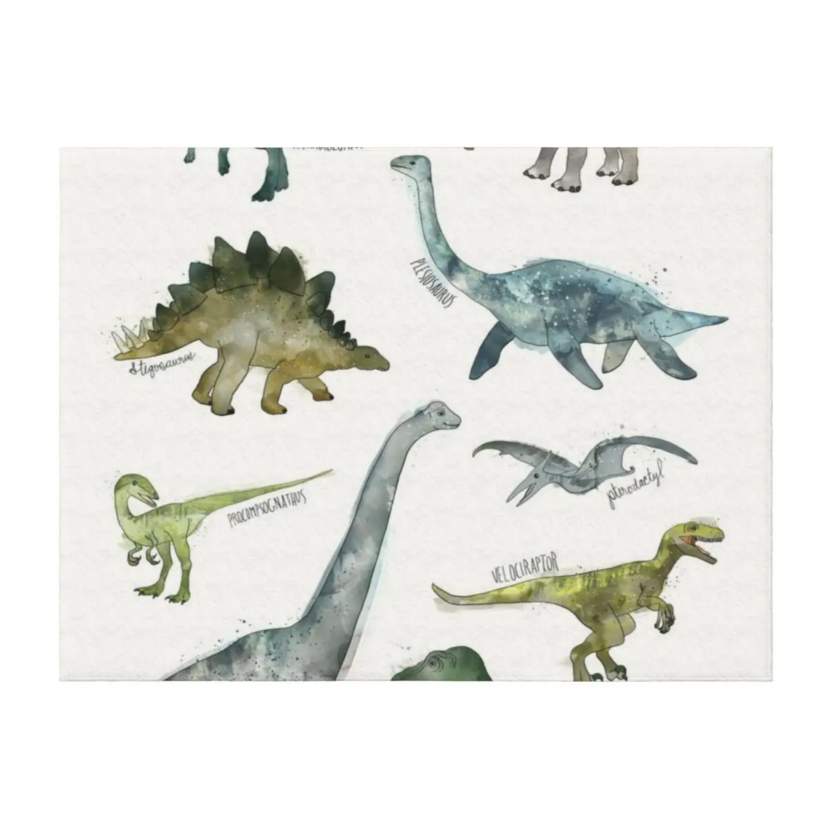 

Dinosaurs Throw Blanket blankets and throws Luxury Designer Furry sofa bed Blankets
