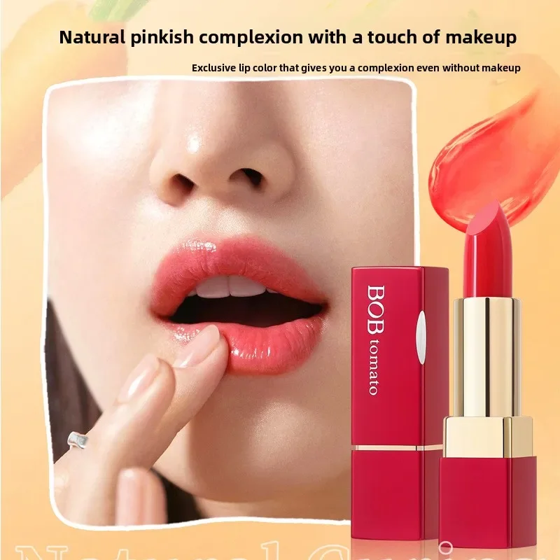 BOB Charming Color Changing Lipstick Non-Fading Moisturizing Lip Balm Lighten Lip Lines Lip Stick for Students