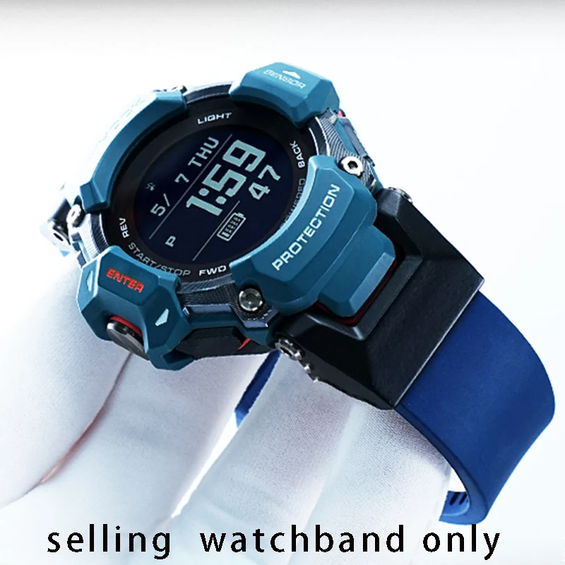 

Силиконовый ремешок DIY для умных часов Casio 3515 GBD-H2000, модифицированный спортивный водонепроницаемый резиновый ремешок, аксессуары, быстросъемный