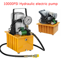 High-Pressure 10000PSI Hydraulic Electric Pump Kit: Oil Pressure Pedal & Solenoid Valve Included