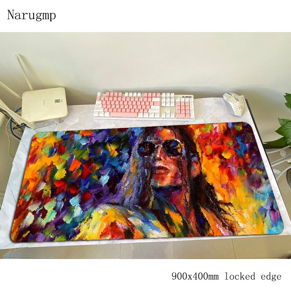 art padmouse thick accessory 900x400x4mm mouse pad New arrival gaming enterprise rubber mats keyboard large mouse mat gamer
